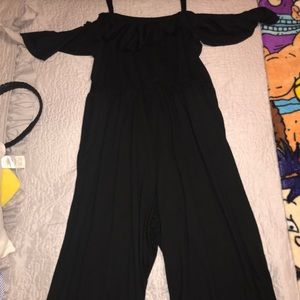 black off shoulder romper!